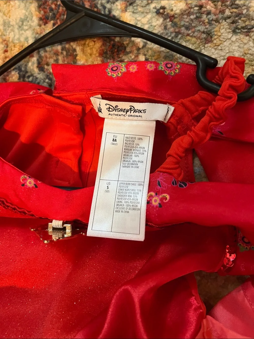 Disney Princess Elena of Avalor Size Small Dress - Picture 2 of 4